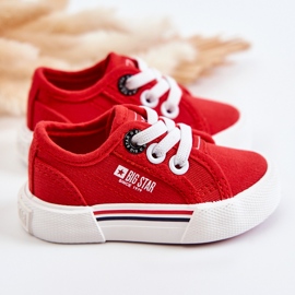 Zapatillas Bajas Infantiles Big Star JJ374162 Rojo 5