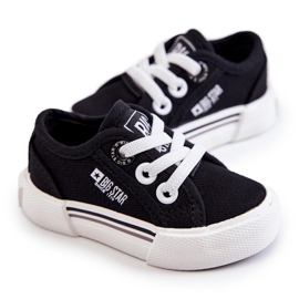 Zapatillas bajas de niño negras Big Star JJ374164 negro 9