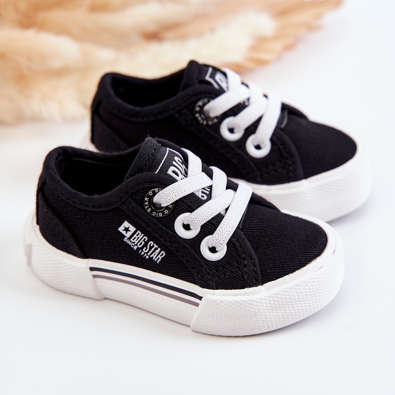 Zapatillas bajas de niño negras Big Star JJ374164 negro 1
