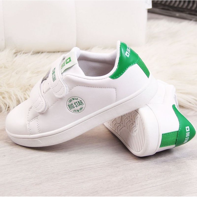 Deportivas ecológicas con velcro Big Star Jr DD374029 blanco 1