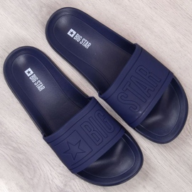 Chanclas de playa de goma Big Star Jr DD374155 azul marino 2
