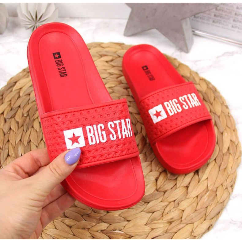 Chanclas deportivas piscina Big Star Jr GG374801 rojo 1