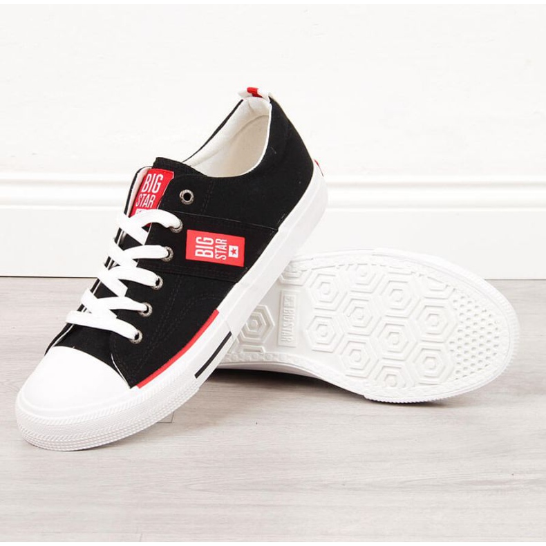 Deportivas bajas de textil Big Star M HH174039 negro 1 Deportivas bajas de textil Big Star M HH174039 negro 1