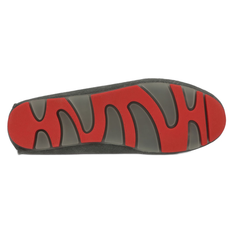 Mocasines de Piel Filippo DP2037/22 GR RD Gris rojo 2 Mocasines de Piel Filippo DP2037/22 GR RD Gris rojo 2