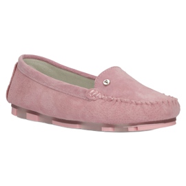 Mocasines en Piel Filippo DP2037/22 PI Rosa rosado 5