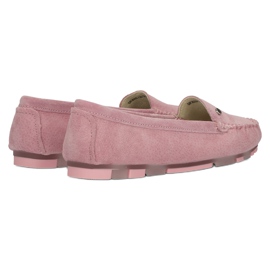 Mocasines en Piel Filippo DP2037/22 PI Rosa rosado 3