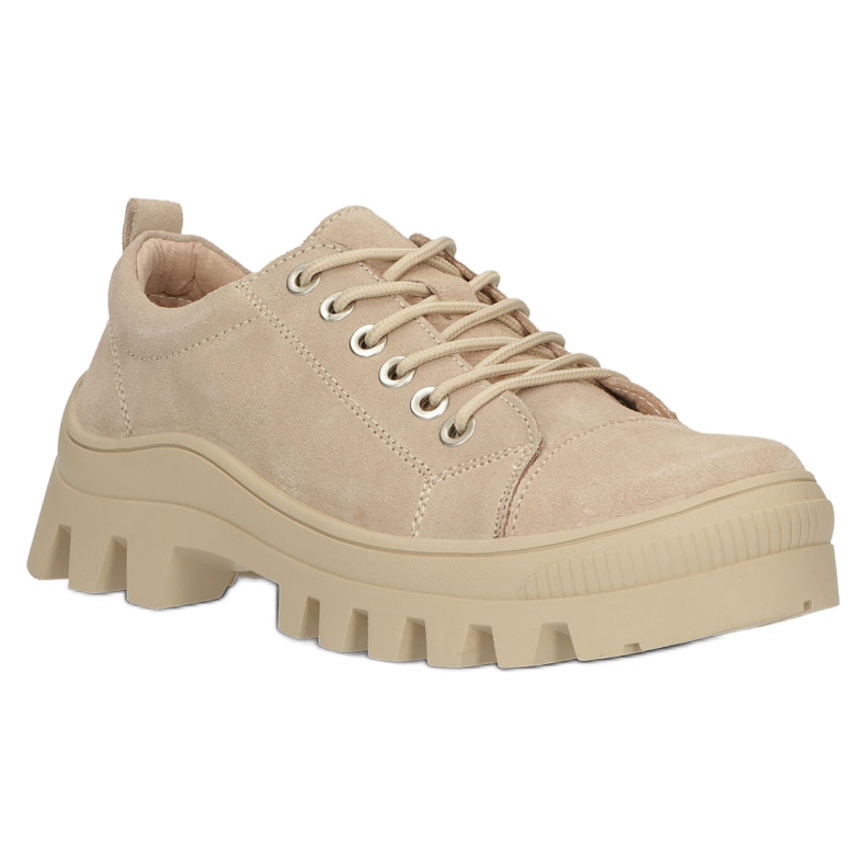 Zapatillas Deportivas de Ante Filippo DP3522/22 BE Beige 1 Zapatillas Deportivas de Ante Filippo DP3522/22 BE Beige 1