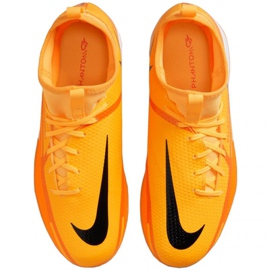 Nike Phantom GT2 Academy Df Ic Jr DC0815 808 zapatos de fútbol naranja naranjas y tintos 1