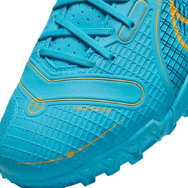 Nike Mercurial Vapor 14 Academy Tf Jr DJ2863 484 zapatos de fútbol azul azul 6