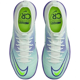 Nike Mercurial Superfly 8 Academy Mds Ic Jr DN3773 375 zapatos de fútbol blanco blanco 2