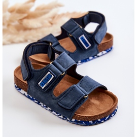 Sandalias Infantiles Big Star JJ374117 Azul Marino 5