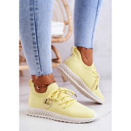 Deportivas Mujer GOE JJ2N4150 Amarillo 3