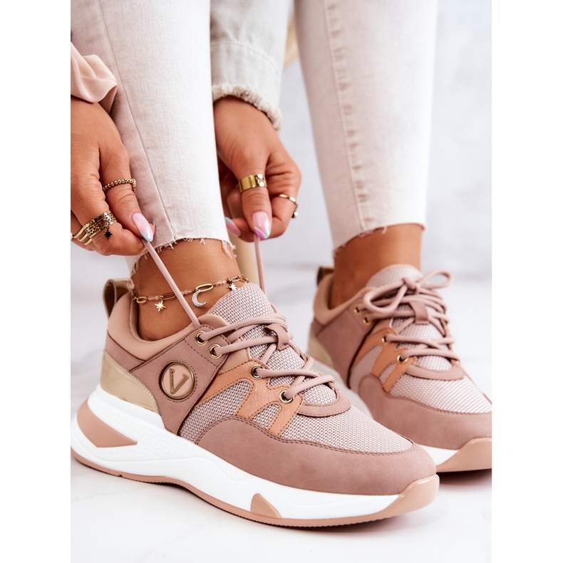 Vinceza Calzado Deportivo Zapatillas Dirty Róż Imperio rosado 2