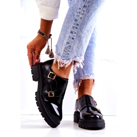 PL5 Zapatos De Piel Con Hebilla La.Fi Negro Leonie 2 PL5 Zapatos De Piel Con Hebilla La.Fi Negro Leonie 2