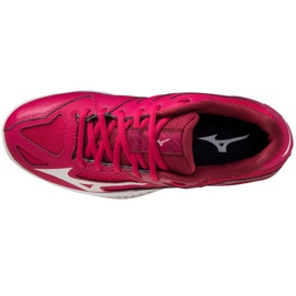 Zapatillas voleibol Mizuno Thunder Blade 3 V1GC217064 rojo burdeos 2