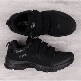 American Club W AM721 Zapatos trekking impermeables negro 2