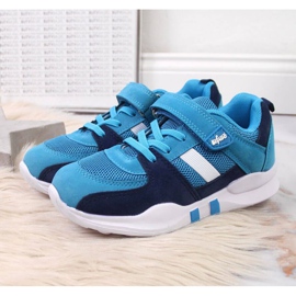 Befado Jr BEF25D Deportivas velcro azul 2
