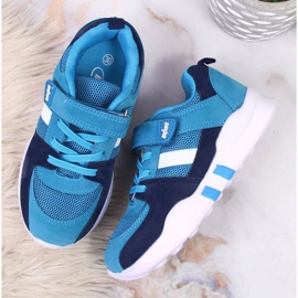 Befado Jr BEF25D Deportivas velcro azul 4