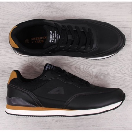 American Club M AM787 zapatillas deportivas negras negro 4