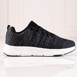 TRENDI Zapatillas deportivas negro 2