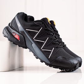 I-CAX Zapatos de trekking negros 4