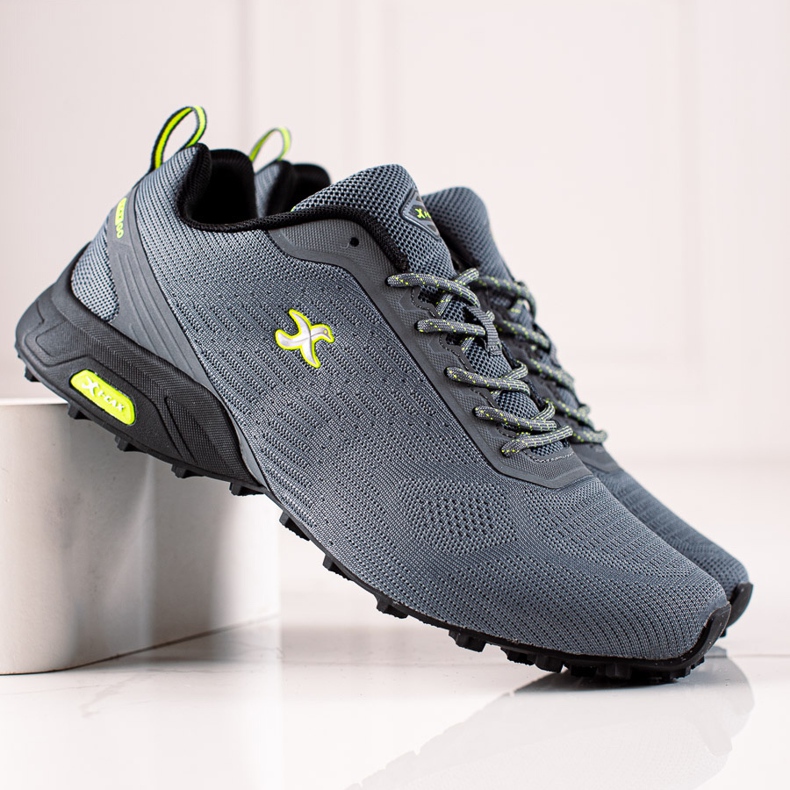 I-CAX Zapatos de trekking cómodos gris 2 I-CAX Zapatos de trekking cómodos gris 2