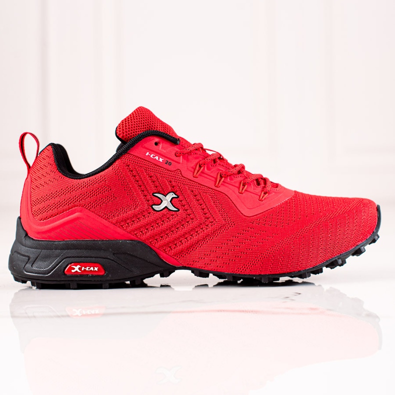 Zapatos trekking I-CAX rojo 1