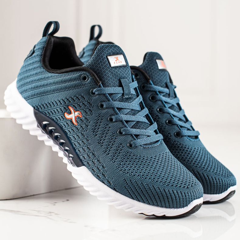I-CAX zapatillas deportivas hombre azul 2