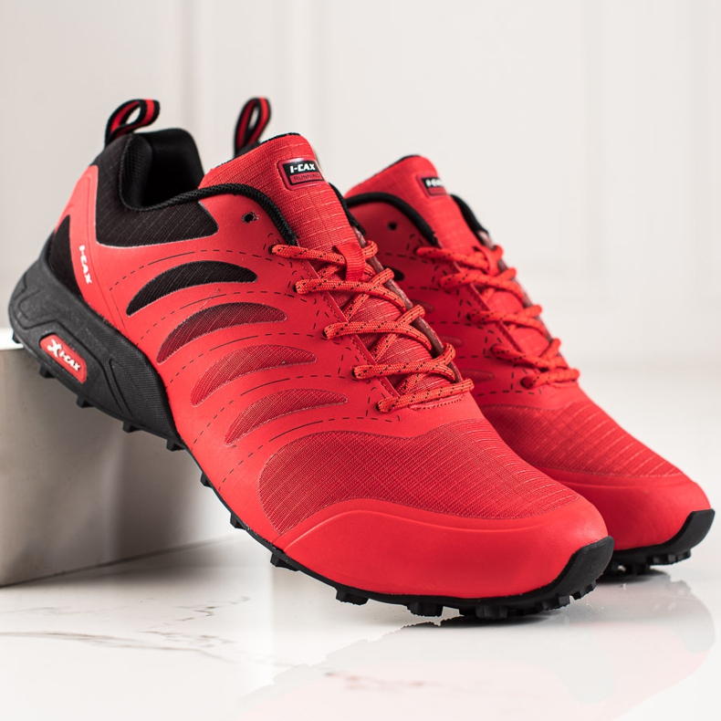 Zapatos trekking I-CAX rojo 1