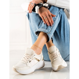 Diamantique Zapatillas beige 4