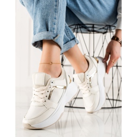 Diamantique Zapatillas beige 2