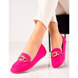 Seastar Mocasines Con Decoración Dorada rosado 3