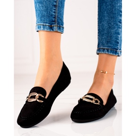 Seastar Mocasines Con Decoración Dorada negro 1
