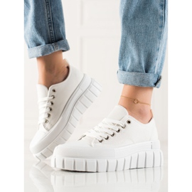 W. Potocki Zapatillas de deporte en la plataforma Potocki blanco 2