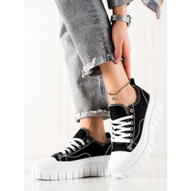W. Potocki Zapatillas de deporte en la plataforma Potocki negro 2