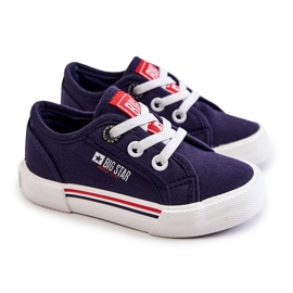 Deportivas Bajas Infantiles Big Star JJ374168 Azul Marino 1