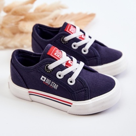 Deportivas Bajas Infantiles Big Star JJ374168 Azul Marino 6
