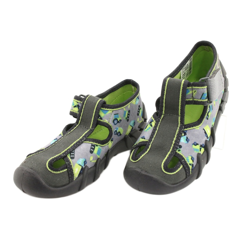 Calzado infantil befado 190P094 gris verde 2