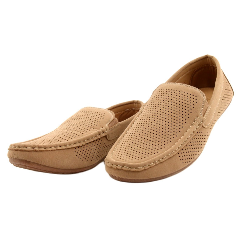 NEWS Mocasín hombre beige 22MN26-4873 2