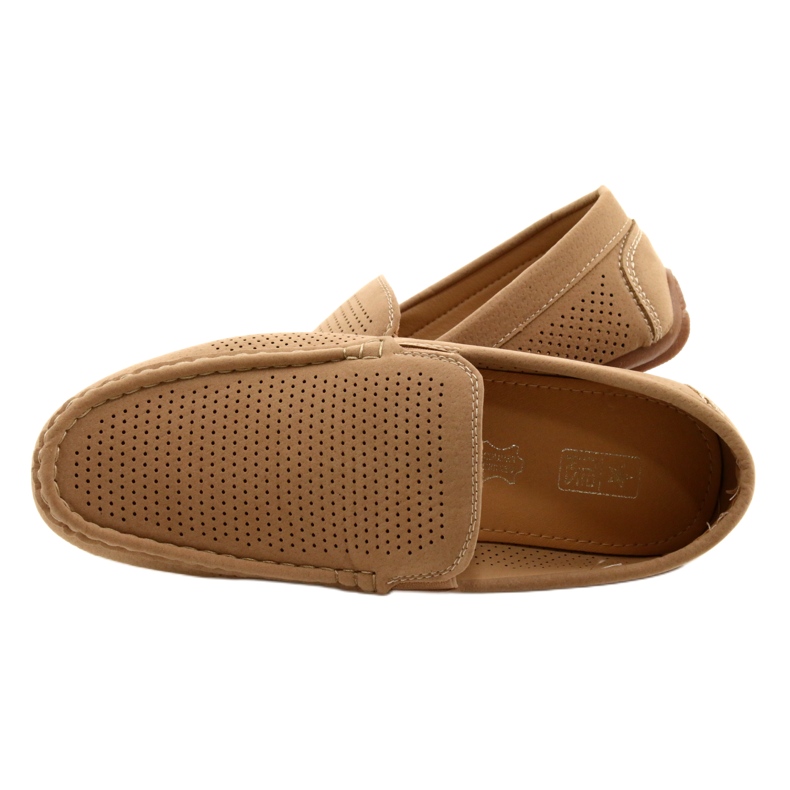 NEWS Mocasín hombre beige 22MN26-4873 4