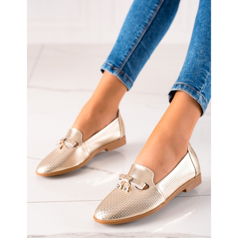 Goodin Señores dorados de cuero 1