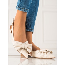 Seastar Sandalias En Spitz Con Lazo beige 4