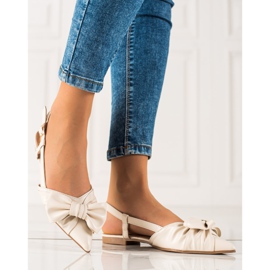 Seastar Sandalias En Spitz Con Lazo beige 3