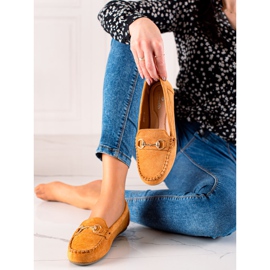 TRENDI Mocasines Cómodos Con Adorno marrón 3