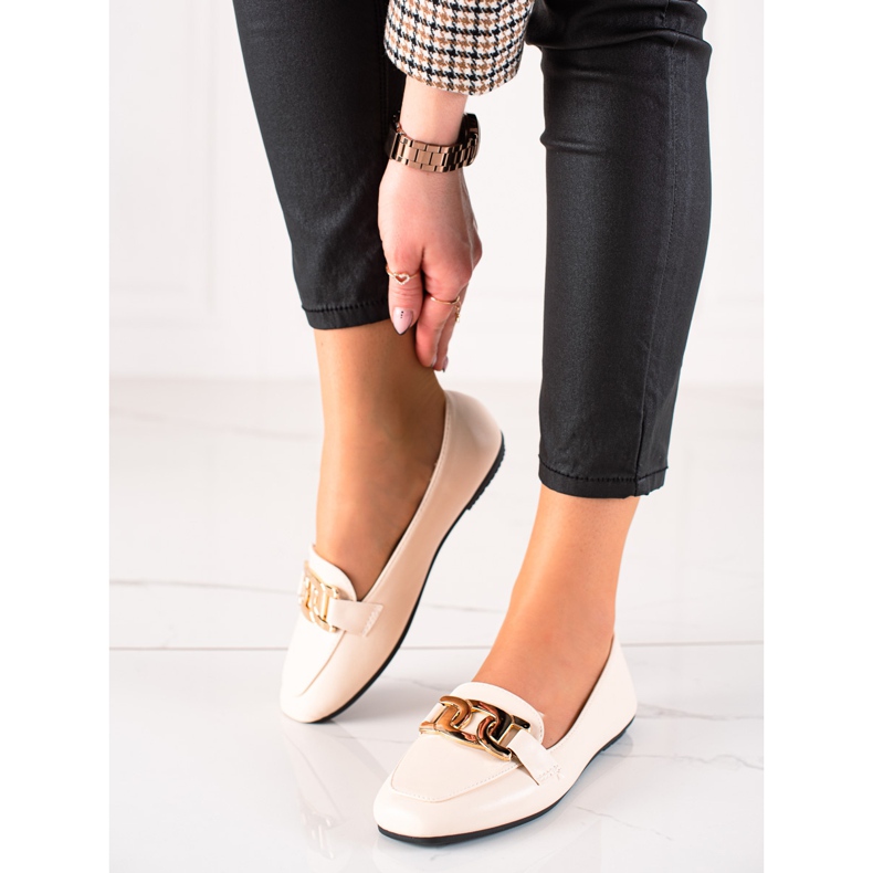 Sergio Todzi Señores Clásicos De Cuero Ecológico beige 1