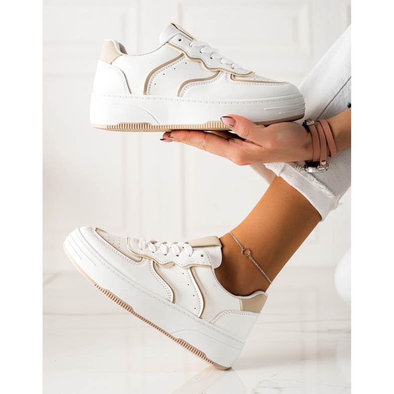 Bestelle Zapatillas de moda blanco 1