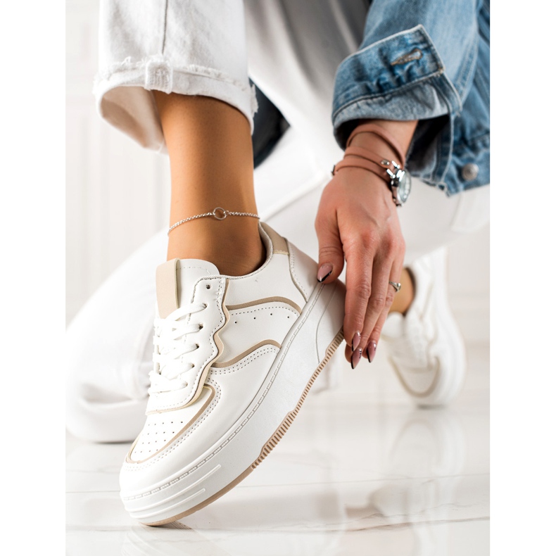 Bestelle Zapatillas de moda blanco 2