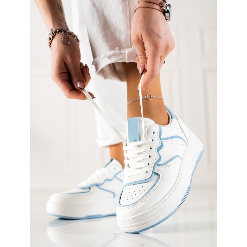 Bestelle Zapatillas de moda blanco 1