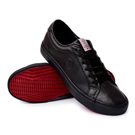 Sneakers Hombre Piel Cross Jeans JJ1R4022C Negro 5