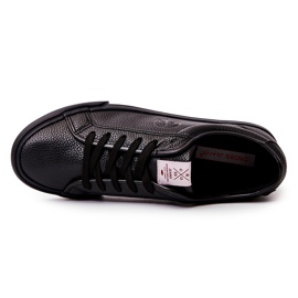Sneakers Hombre Piel Cross Jeans JJ1R4022C Negro 2